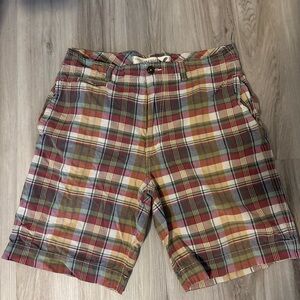 American Eagle Y2K Plaid Shorts size 35